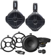 Load image into Gallery viewer, ALPINE SPV-65X-WRA 6.5&quot; Coaxial + MPS65B Rollbar Speakers for 2007-2018 Jeep Wrangler JK