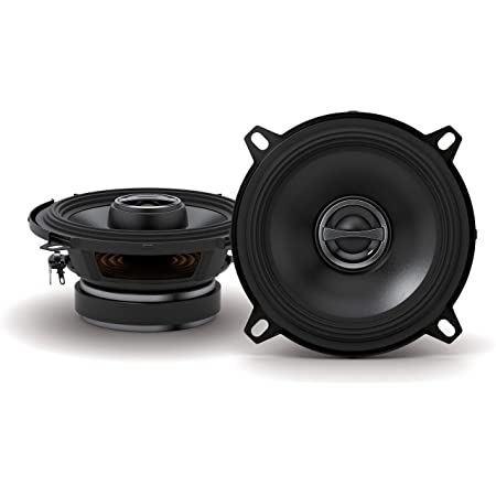 2 Alpine S-S50 340W Max (110W RMS) 5 1/4" Type-S 2-Way Coaxial Car Speakers