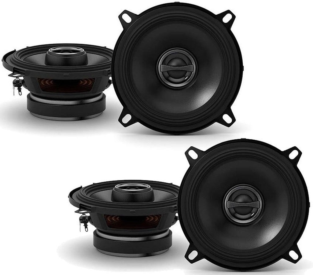 Alpine S-S50 5.25" Speaker Bundle - Two Pairs of 5.25" S-Series S-S50 2-Way Coaxial Speakers