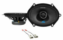 Charger l&#39;image dans la galerie, Alpine S-S57 5x7&quot; Front Factory Speaker Replacement Kit For 1993-95 Lincoln Mark VIII + Metra 72-5512 Speaker Harness