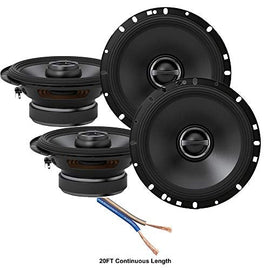2 Pair Alpine S2-S65 Car Audio 6 1/2