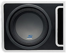 Load image into Gallery viewer, Alpine S-SB10V Halo Series 10&quot; linkable ported subwoofer enclosure