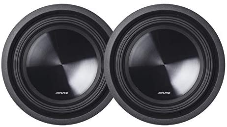 2 Alpine SWT-10S4 Car Subwoofer