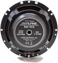 Load image into Gallery viewer, 2 Pair Alpine SXE1726S 6.5&quot; 220w 2-Way Car Audio Coaxial Speakers