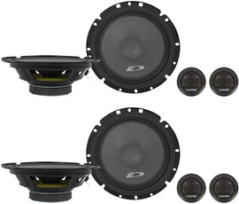 4 X New Alpine 6.5-inch 6-1/2
