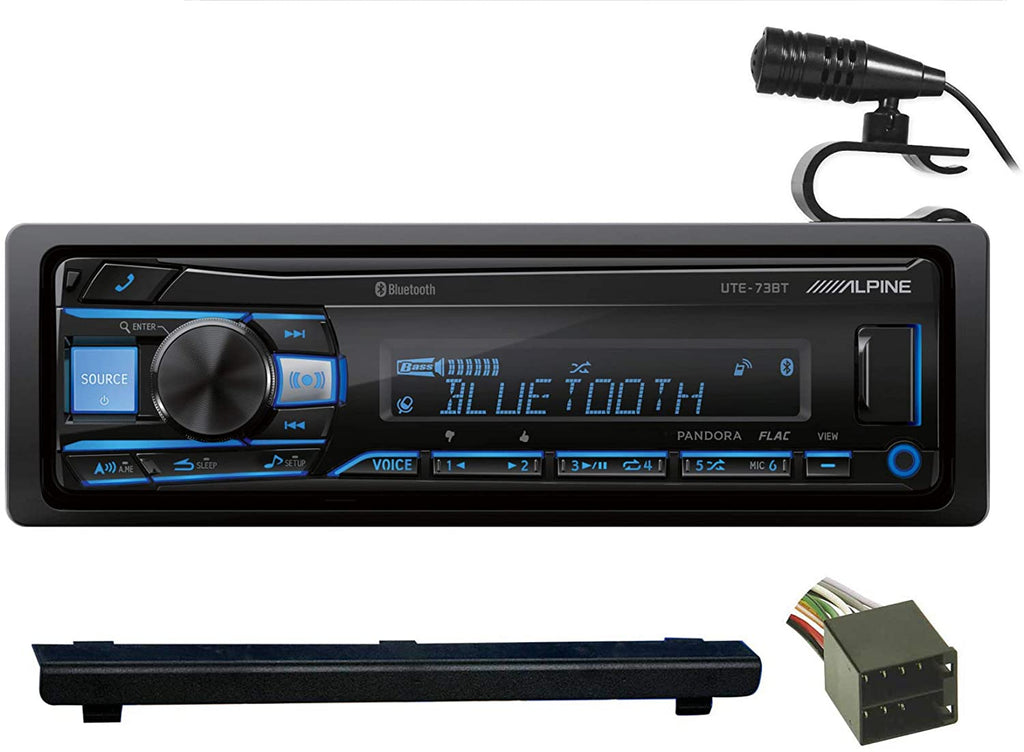 Alpine UTE-73BT  Digital Media Bluetooth Stereo Receiver For 2003-2004 Land Rover Discovery