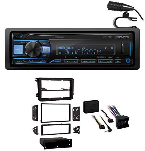 Alpine UTE-73BT Car Stereo Bluetooth Receiver For 06-15 Volkswagen Passat VW