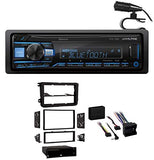 Alpine UTE-73BT Car Stereo Bluetooth Receiver For 06-15 Volkswagen Passat VW