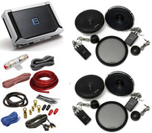 Load image into Gallery viewer, Alpine Type-X Bundle 2-Pair X-S65C 6.5&quot; Component Speaker, X-A70F 700W 4-Ch Amp, and Absolute KIT4 4 Gauge Amp Wiring Kit