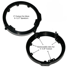 Charger l&#39;image dans la galerie, Honda 6.5&quot;, 6.75&quot; Speaker Adapter  &amp; Speaker Harness