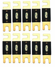 Charger l&#39;image dans la galerie, Absolute USA ANL80-10 10 Pack ANL 80 Amp Gold Plated Fuse