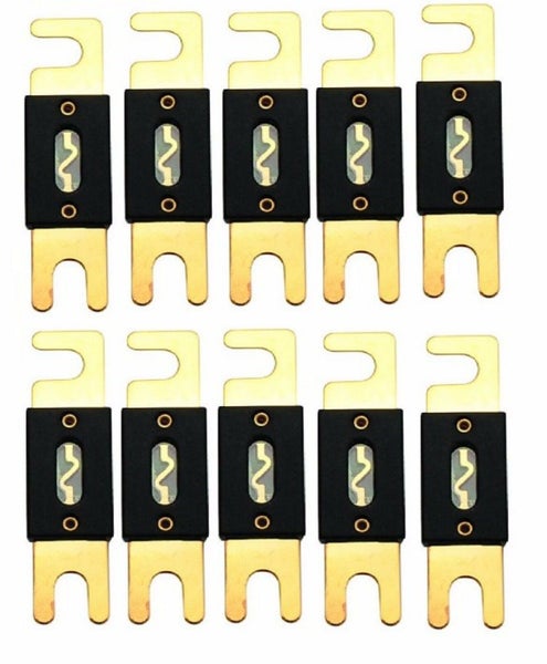 10 American Terminal ANL100GL 100 Amp Gold-Plated ANL Fuse with Status Indicator