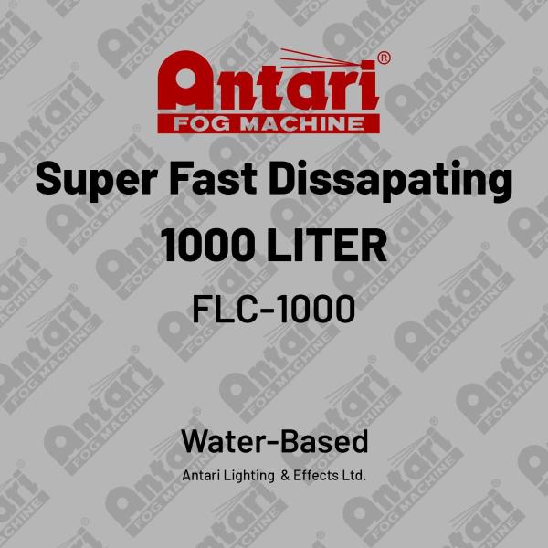 Antari FLC-1000 1000L Tote - Instant Dissipating Fluid
