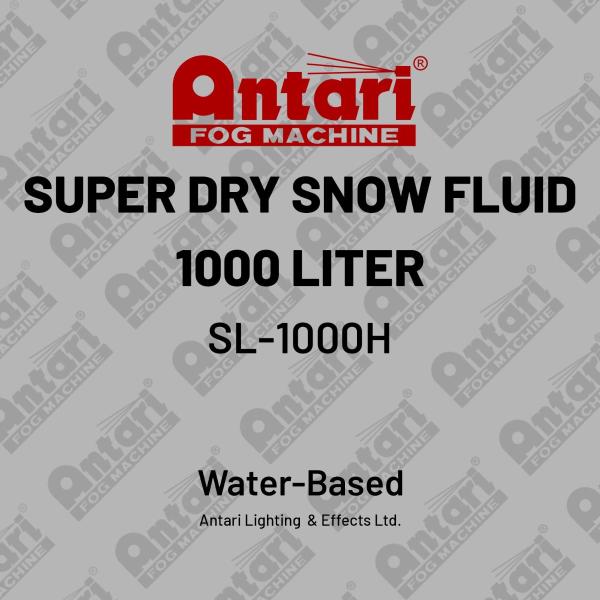 Antari SL-1000H 1000L Tote - Super Dry/High Volume Snow Fluid