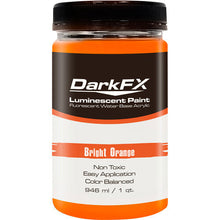 Charger l'image dans la galerie, Antari DFX-VL1QT-BOR Antari DarkFX UV Paint (Bright Orange, 1 Quart)