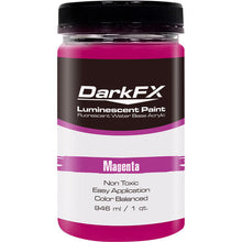 Charger l'image dans la galerie, Antari DFX-VL1QT-MGT DarkFX UV Paint (Magenta, 1 Quart)