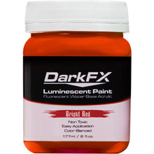 Charger l'image dans la galerie, Antari DFX-VL6OZ-BRD DarkFX UV Paint (Bright Red, 6 Ounces)
