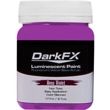 Load image into Gallery viewer, Antari DFX-VL6OZ-DVL DarkFX UV Paint (Deep Violet, 6 Ounces)