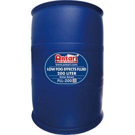 Antari FLL-200 Nonresidual Low Lying Fog Fluid (50-Gallon Drum)