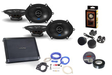 Load image into Gallery viewer, Alpine BBX-F1200 Amplifier &amp; 2 Pair S2-S68 5X7/6X8&quot; Speakers &amp; KIT4 Wiring Kit