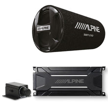 Charger l&#39;image dans la galerie, Alpine SWT-S10 KTA-30MW RUX-KNOB.2 Bass System Mono Power Amplifier &amp; Bass Knob