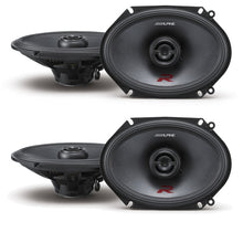 Load image into Gallery viewer, 2 Alpine R-S68 Bundle Two pairs of Alpine R-S68 6x8 / 5x7 Inch Coaxial 2-Way Speakers