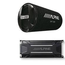 Charger l&#39;image dans la galerie, Alpine SWT-12S4 12&quot; Bass System &amp; KTA-30MW Mono Power Pack Amplifier