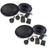 Alpine X-S69C Bundle - Two pairs of X-Series 6x9 Inch Component 2-Way Speakers