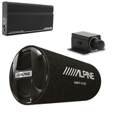 Alpine KTA-200M Mono Power Pack Amp, SWT-S10 10