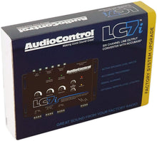 Load image into Gallery viewer, Audio Control LC7i &amp; ACR-1&lt;br/&gt; 6 Channel Line Out Converter with bass restoration adds aftermarket subs and amps to a factory system &amp; ACR-1 Dash Remote