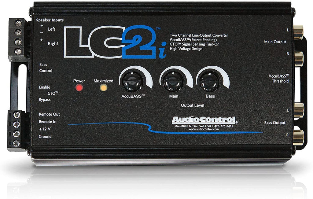 AudioControl LC2i 2-channel line output converter for adding amps to your factory system