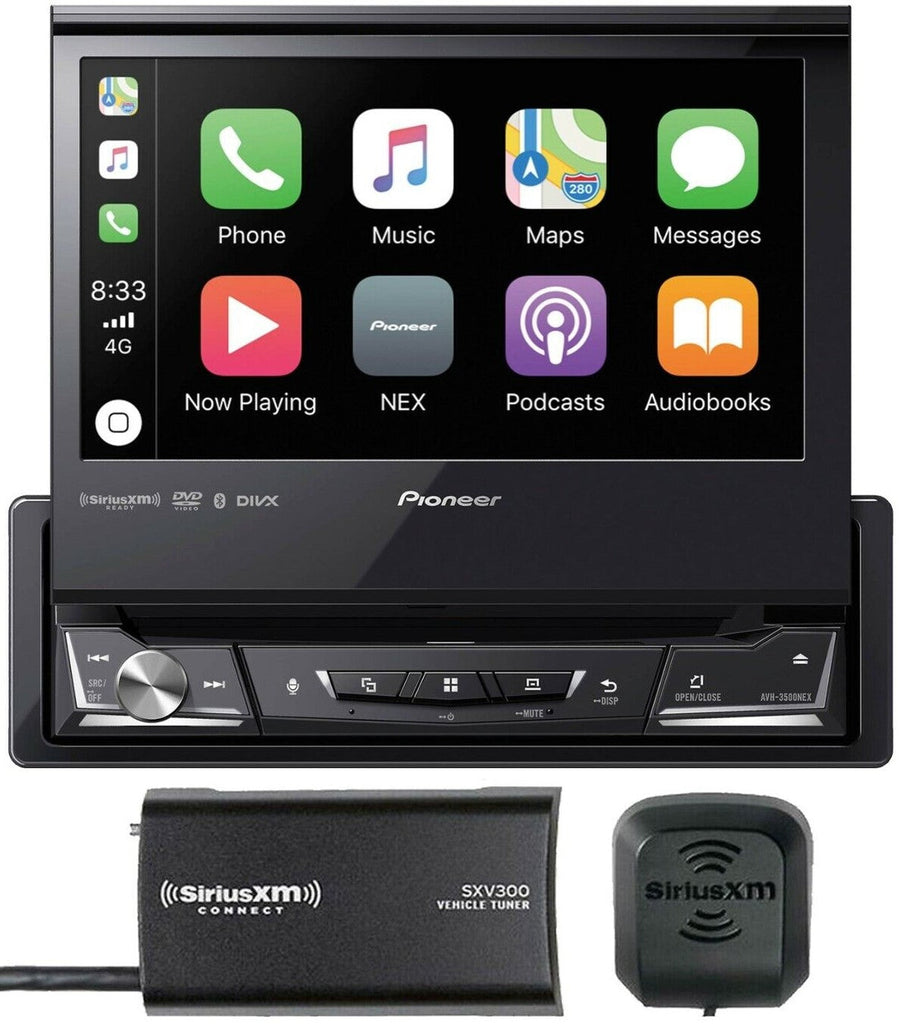 Pioneer AVH-3500NEX DVD Receiver + SiriusXM SXV300 Tuner