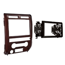 Charger l'image dans la galerie, Metra 95-5822CM Double DIN Installation Dash Kit - Compatible Fits for Ford F-150 2009-2010 - Curly Maple