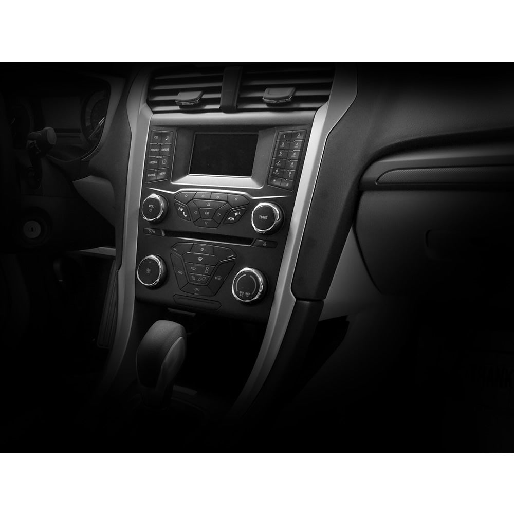 Metra 99-5854B DIN Dash Kit - Compatible Fits for Ford Fusion (w/manual climate control) 2013-2019