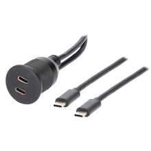 Load image into Gallery viewer, Metra 40-TY11-EXT Dual USB-C Charge And Data Flush Mount - Retail Pack
