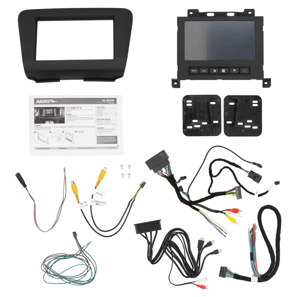 Metra 95-6552B Charger Compatible Fits for Dodge 2015-Up