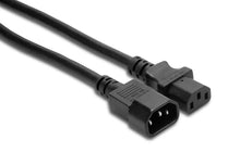 Load image into Gallery viewer, Hosa PWL-408, IEC C14 to C13 Power Extension Cord - 8 Feet