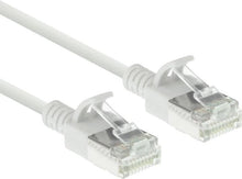 Charger l'image dans la galerie, 6 Cat6a Ethernet Network Patch Cable RJ45 23AWG 600Mh Solid Copper Wire 3' White