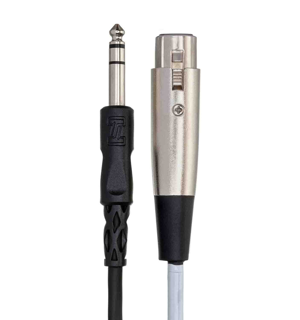 Hosa PXF-110, XLR3F to 1/4" TS Unbalanced Interconnect Cable - 10 Feet