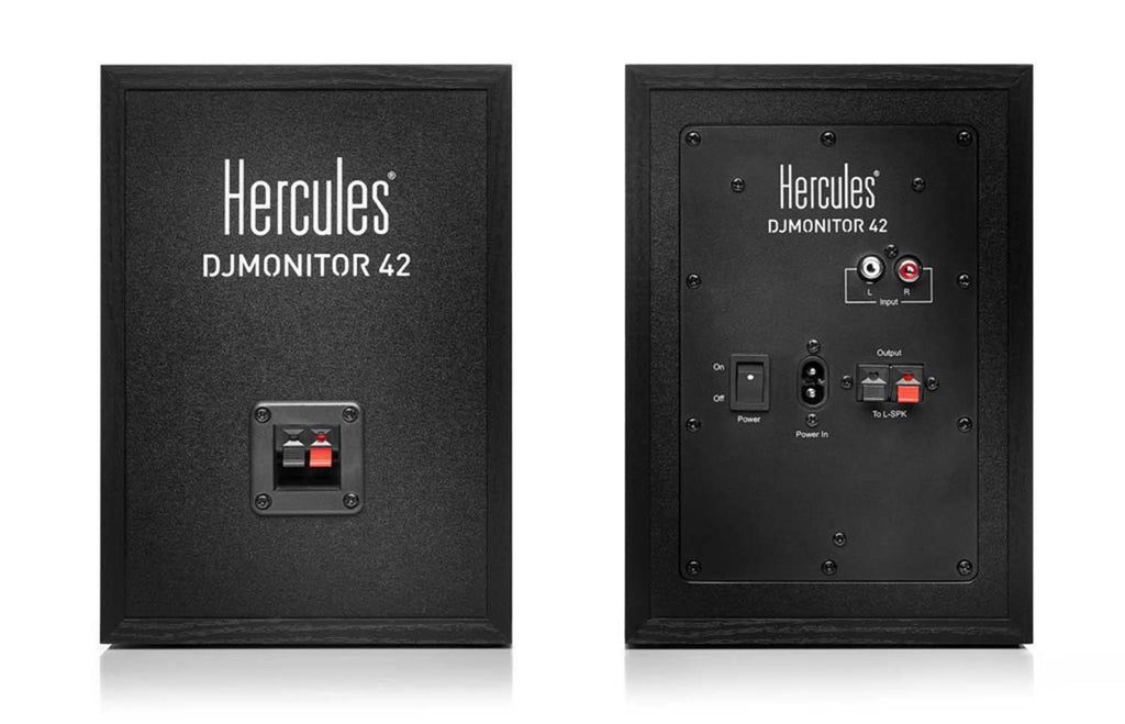 Hercules DJ MONITOR 42 High Quality Active Monitoring Speakers