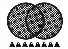 Load image into Gallery viewer, 2 pack 12" INCH GRILL WAFFLE SPEAKER SUB WOOFER GRILLS WITH CLIPS AND SCREW