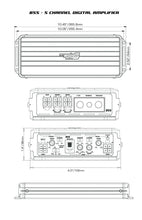 Load image into Gallery viewer, Cerwin Vega B55 Stealth Bomber 5-Channel Class-D Full Range Amplifier