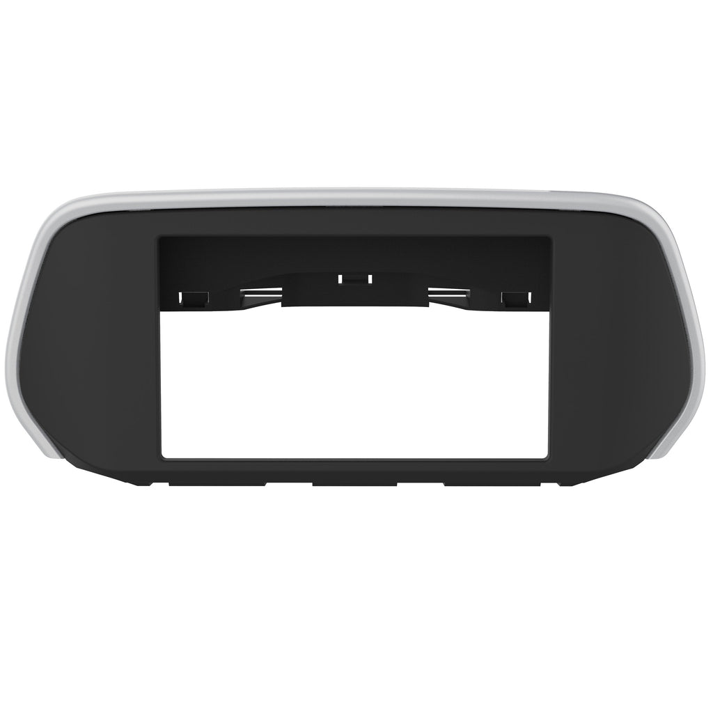 Metra 99-7396 L Shaped Single DIN 2" or Double DIN 4" Car Stereo Dash Kit - Compatible Fits for Hyundai Santa Fe 2019-2020