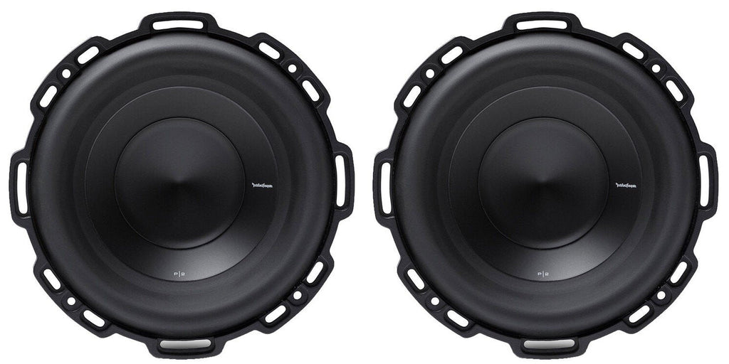 1 Pair ROCKFORD FOSGATE P2D4-8 8" Punch P2 500W 4-Ohm DVC Car Audio Subwoofers P2D48