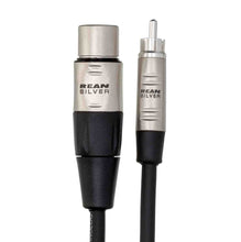 Charger l&#39;image dans la galerie, Hosa HXR-003, XLR3F to RCA Unbalanced Interconnect Cable - 3 Feet