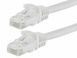 20 American Terminal EPC3WH 3' Cat6 patch cableCat6a Ethernet network patch cable RJ45 23AWG 600M solid copper wire 3' White