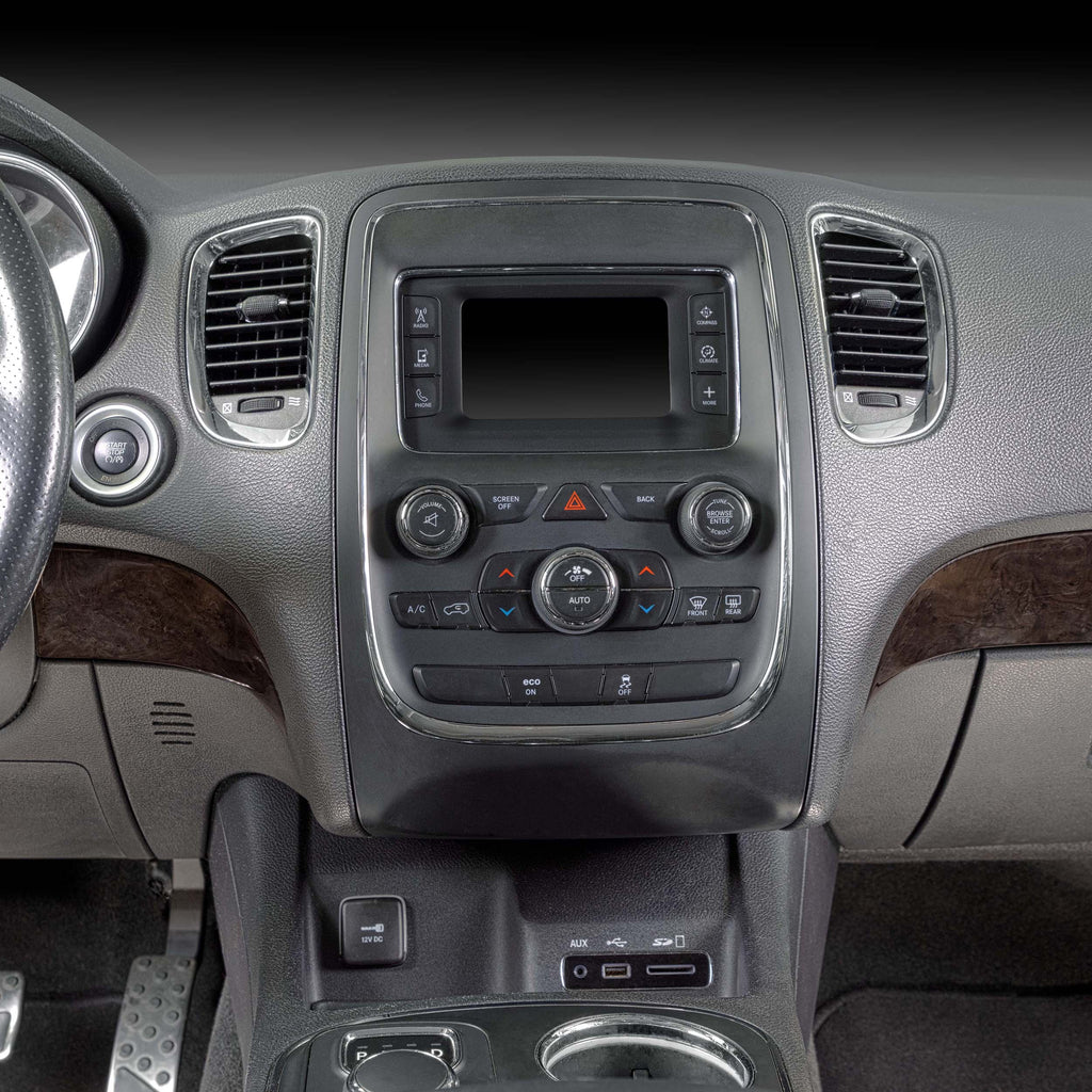 Metra 95-6559B Double DIN Stereo Dash Kit and Harness - Compatible Fits for DODGE DURANGO 2014-2020