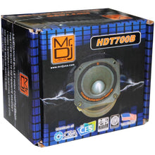 Charger l'image dans la galerie, 2 MR DJ HDT700B 3.5" Titanium Bullet High Compression Tweeter Car Van ATV UTV Marine Boat Motorcycle Motorsports Competition