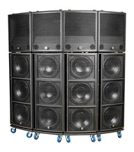 Load image into Gallery viewer, Yorkville Sound SA153, Synergy Array Series 3-Way Powered Portable PA Speaker - 15 Inch