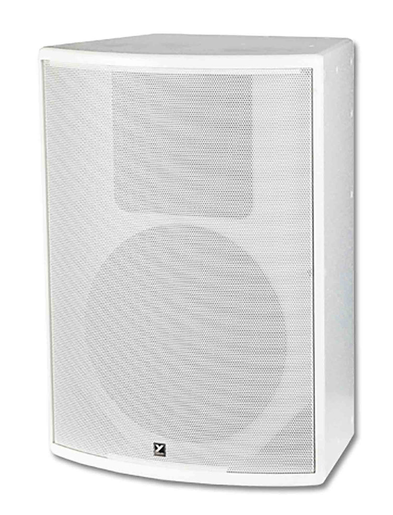 Yorkville Sound C15W, Coliseum Series 500W 2-Way Installation Speaker 15 Inch - White